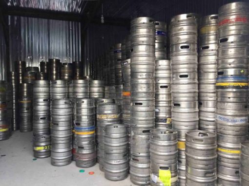 Покупка пивных кег — 150 шт.